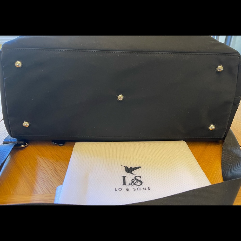 Lo & Sons OG Bag (Black w/ lavender interior) - Picture 3 of 8
